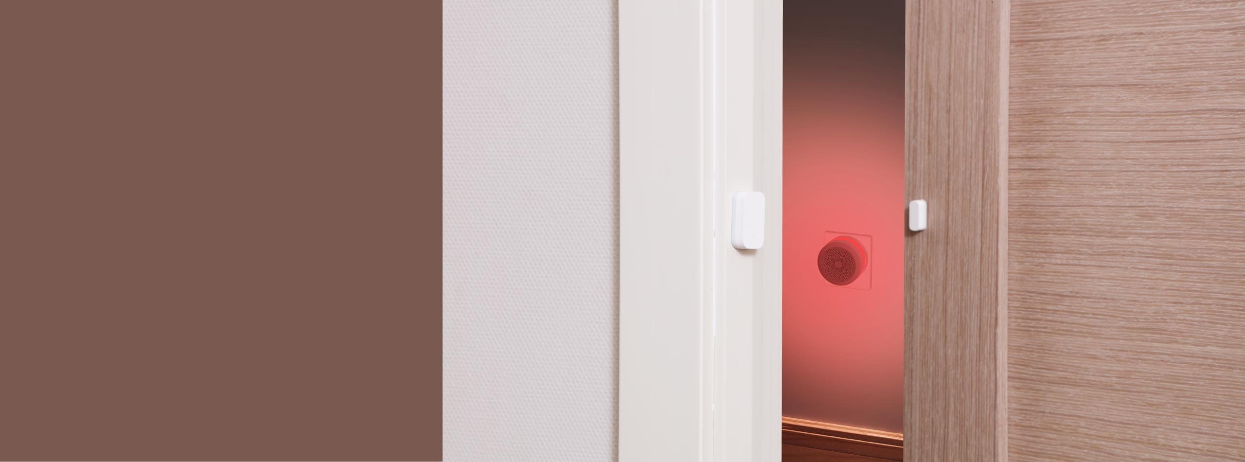 home security with Aqara door sensor