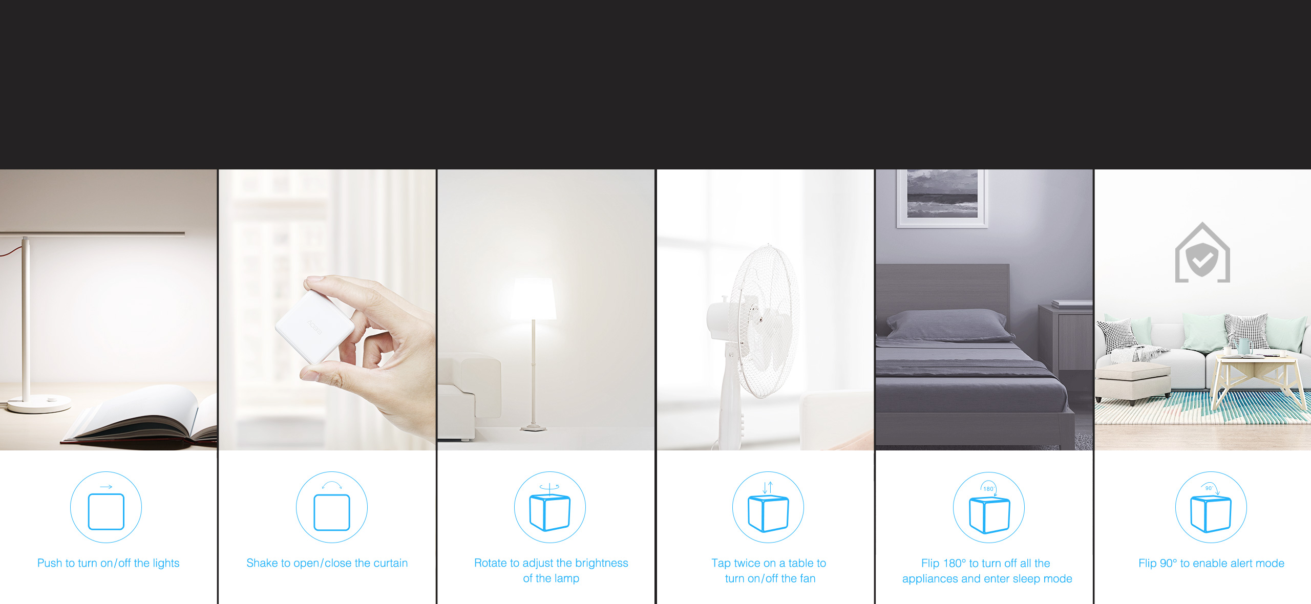 6 gestures to control your home